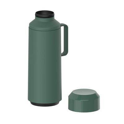 Garrafa Térmica Tramontina Exata em Polipropileno Verde com Ampola de Vidro e Tampa Rosqueável 1 L