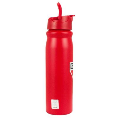 Garrafa Alumínio Com Canudo São Paulo FC 650ml Oficial