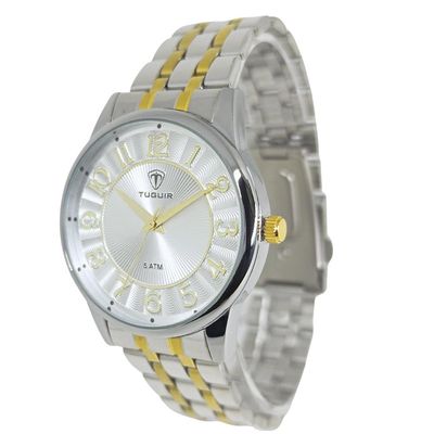 Relógio Tuguir Feminino Ref: Tg30423 Casual Bicolor