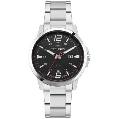 Relógio Technos Masculino Ref: 2115ucm/1p Racer Prateado