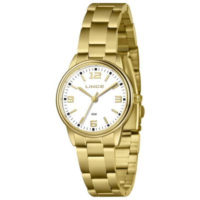 Relógio Lince Feminino Ref: Lrgm026l32 B2kx Casual Dourado