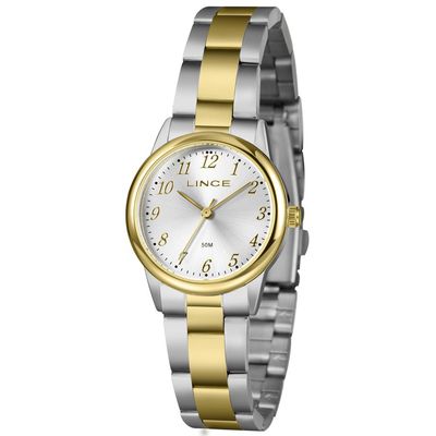 Relógio Lince Feminino Ref: Lrtm032l30 S2sk Social Bicolor