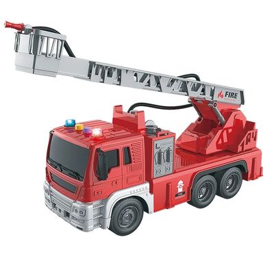 Caminhão Fricção Bombeiro Elevador - Lança Água - DmToys