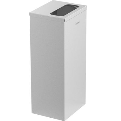 Lixeira Inox Tramontina Square com Acabamento Polido 50 L