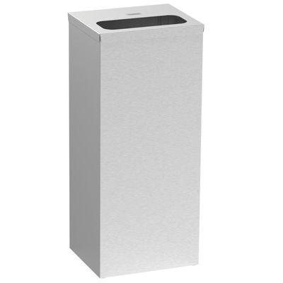 Lixeira Inox Tramontina Square com Acabamento Polido 50 L
