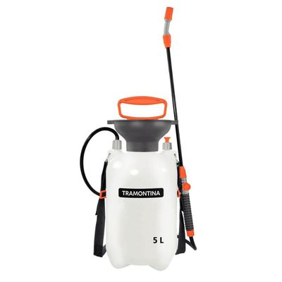 Pulverizador Manual Lateral 5L Tramontina Compressão Prévia de Veneno Agrícola e Jardinagem