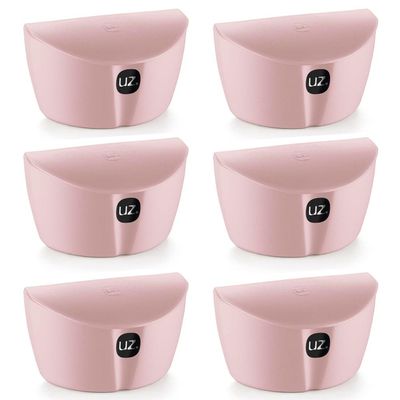 Kit 6 Saleiros com Tampa Porta Sal 500ml Plástico UZ