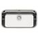 Cuba Alto Brilho 56x34cm para Cozinha Tramontina Lavínia 29L Aço Inox Bancada Pia