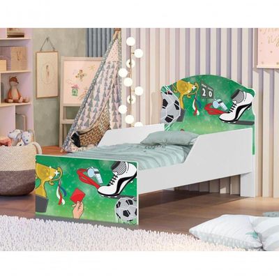 Mini Cama Partida De Futebol Com Colchão