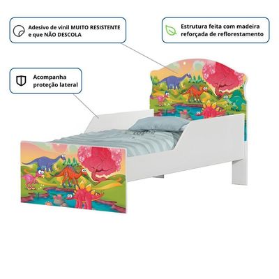 Mini Cama Planeta Dinossauro