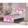 Mini Cama Nuvens Meninas Com Colchão