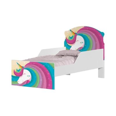 Mini Cama Unicórnio Colorido