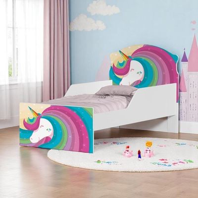 Mini Cama Unicórnio Colorido