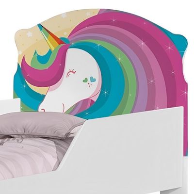 Mini Cama Unicórnio Colorido