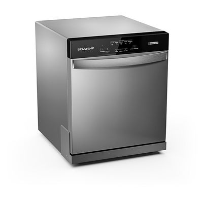Lava-Louças 8 Serviços de Lavagem BLF08BS Brastemp Cinza / 220V