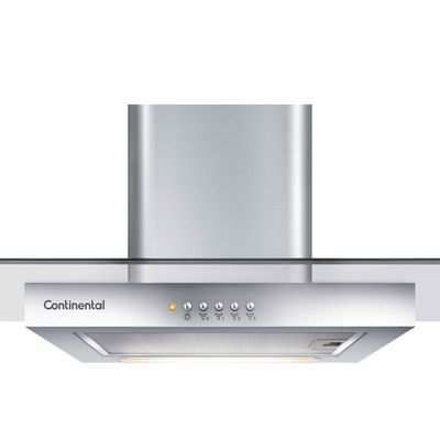 Coifa de Parede Continental 90cm Inox Glass - CC9VX Inox / 110V