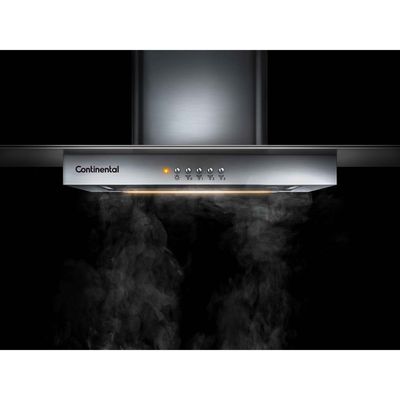 Coifa de Parede Continental 90cm Inox Glass - CC9VX Inox / 110V