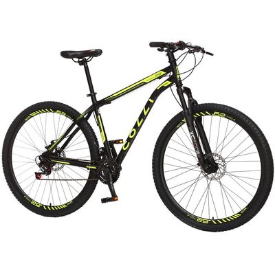 Bicicleta Athena Aro 29 Aero Freio a Disco Quadro 19 Colli Preto