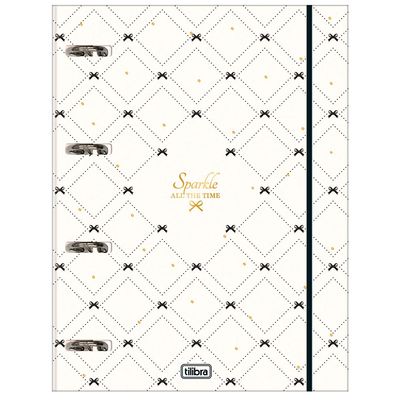 Caderno Argolado Com Elástico 48F West Village 396729- Tilibra