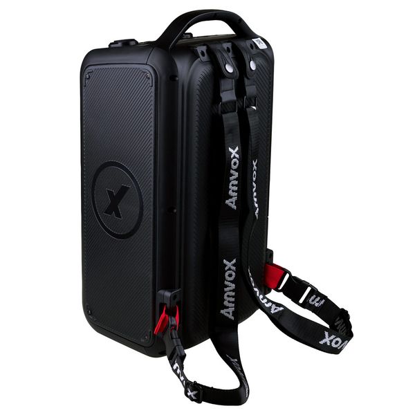 Caixa Amplificada Bluetooth Amvox ACA600 Bagvox Black 600W Bivolt