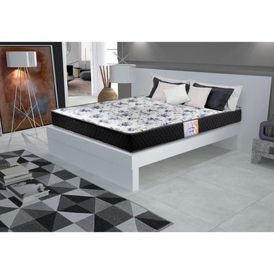 Colchão Queen Gazin 158x15x198cm - Espuma D33 Cr408f Preto/branco