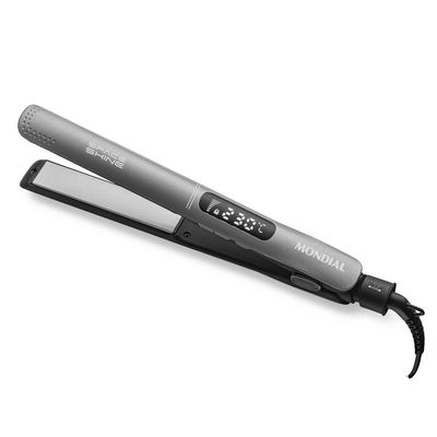 Prancha Alisadora Space Shine, Mondial, Preto, 50W, Bivolt - P-25