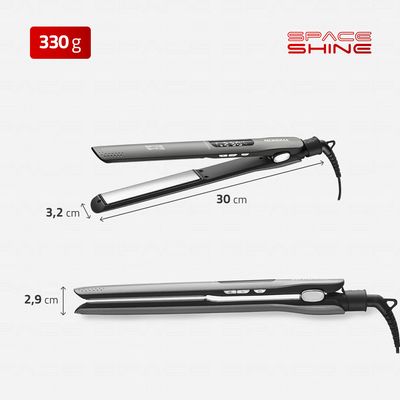 Prancha Alisadora Space Shine, Mondial, Preto, 50W, Bivolt - P-25