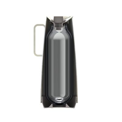 Bule Térmico Tramontina Exata em Plástico Marmorizado Creme 1 L