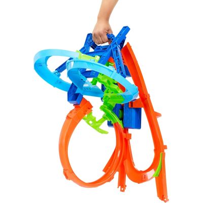 Pista Hot Wheels Stunt Track Choque Multi-Aéreo Mattel JFD12