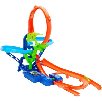 Pista Hot Wheels Stunt Track Choque Multi-Aéreo Mattel JFD12