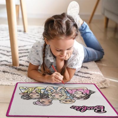 Tapete Mágico Acqua Para Colorir Barbie Multikids - BR2558