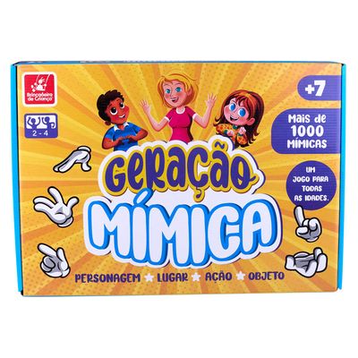 Jogo Geração Mímica
