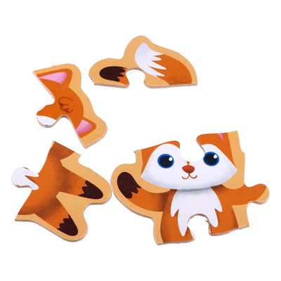 Meu Primeiro Quebra Cabeça Animais 29 Peças BDC