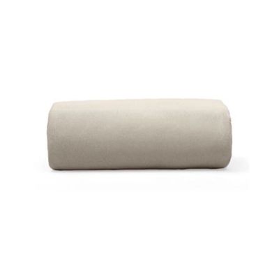Lençol Buettner Solteiro Malha Basic Liso com Elastico Trigo