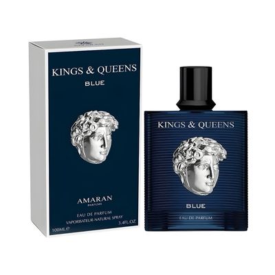 Amaran Kings & Quenns Blue Eau de Parfum Perfume Masculino 100ml 100ml / Incolor