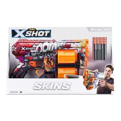 Lançador de Dardos X-Shot - Skins Dread - Boom