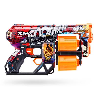 Lançador de Dardos X-Shot - Skins Dread - Boom