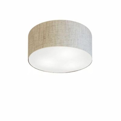Plafon Para Banheiro Cilíndrico Sb-3010 Cúpula Cor Rústico Bege