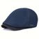 Boné Britanico De Malha Respirável Estilo Casual Fashion Unissex Ajustavel Azul-marinho