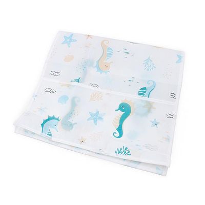 Capa Protetora Para Microondas Forno Eletrico Eletrodomesticos 85x35cm Fundo Do Mar