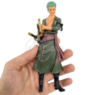 Boneco Anime Action Figure One Piece 18cm - Roronoa Zoro