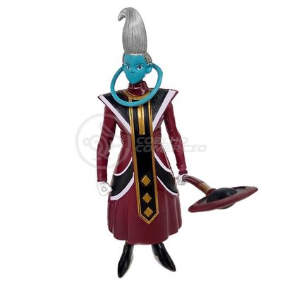 Boneco Articulado Whis - Dragon Ball Super Action Figure Com 1 Esfera Do Dragão E 1 Bastão Mágico