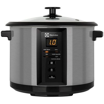 Panela Elétrica Electrolux Por Rita Lobo 1,8L Preta Experience Digital (ECC20) 110V