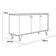 Buffet Aruma Com 3 Portas E Cantos Arredondados Off White