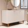 Buffet Aruma Com 3 Portas E Cantos Arredondados Off White
