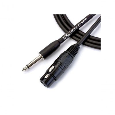 Cabo Microfone Ninja Hg 0,20mm P10-xlr 20ft Preto