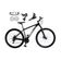 Bicicleta Aro 29 Absolute Nero 5 Alumínio 21v Câmbios Shimano Freio A Disco Hidráulico Mtb preto Tam: 21