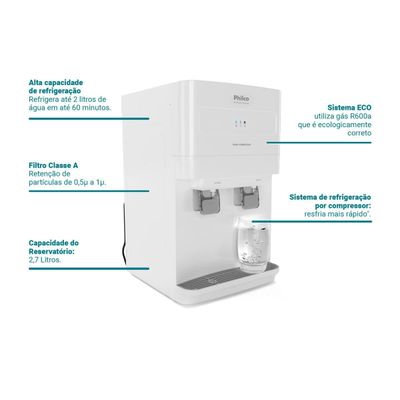 Purificador de Água Philco Sistema ECO PPU50A 127V