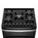 Fogão 5 bocas Electrolux Preto Experience Mesa de Vidro, 2 Fornos e PerfectCook360 (FE5DB) 127V