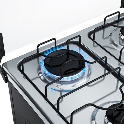 Fogão a Gás 4 Bocas Dako Novo Supreme com Mesa Inox Branco / Bivolt